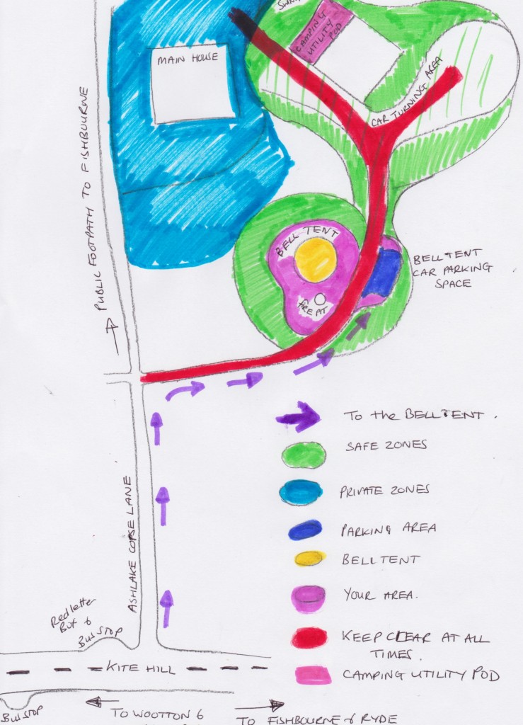 Bell Tent Map
